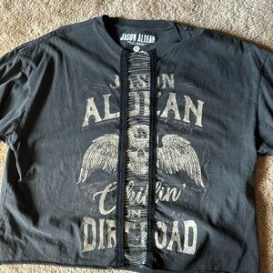 Jason Aldean Boxy Cropped Tee